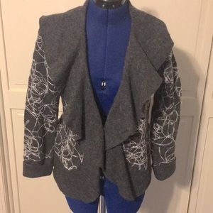 Beautiful Wool Embellished Sweater by Willi Smith